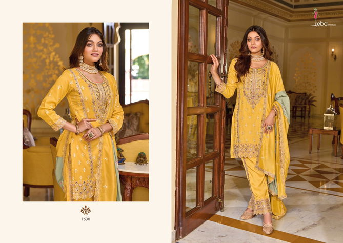 Mahi By Eba Premium Silk Embroidery Readymade Suits Wholesale Shop In Surat